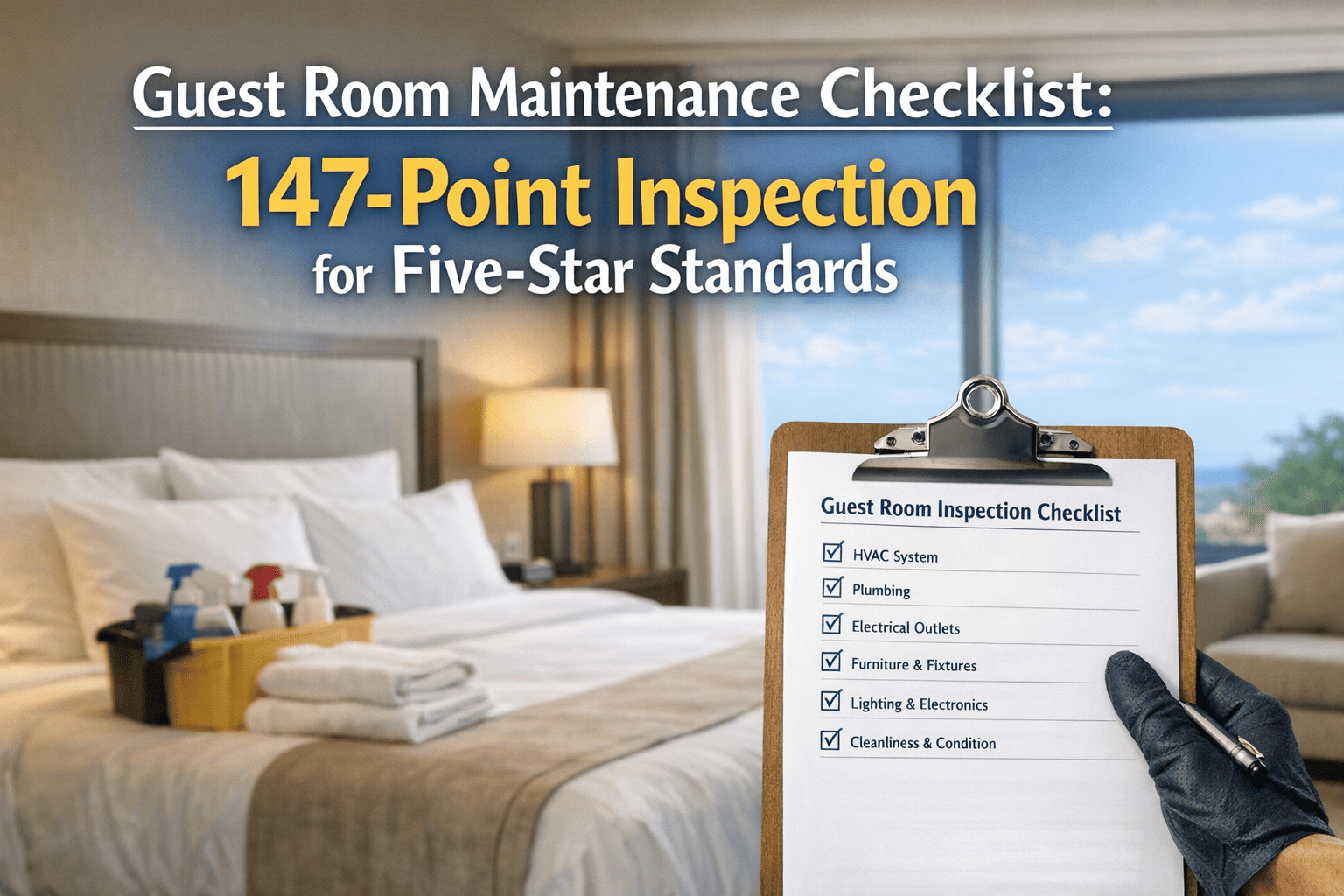 hotel pre-opening asset inventory